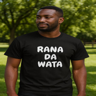 rana da wata - Sun en Moon in Hausa T-shirt