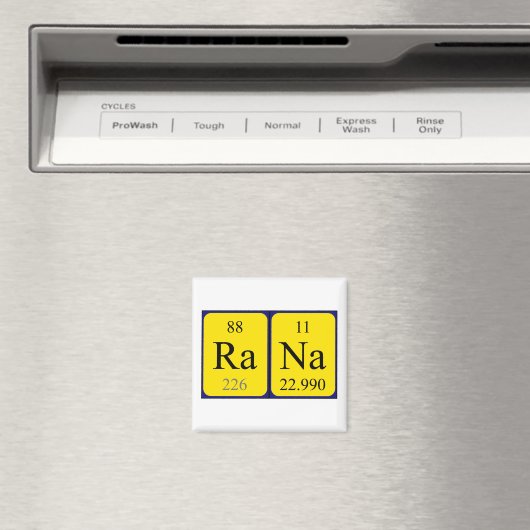 Rana periodiek table name magnet (Insitu (Vaatwasser))