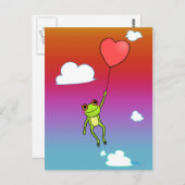 Rana Volando Briefkaart (Voorkant / Achterkant)