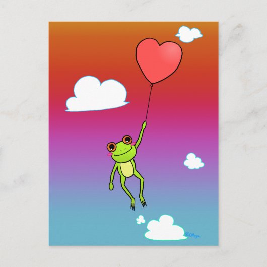 Rana Volando Briefkaart (Voorkant)