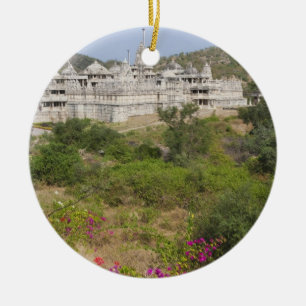 Ranakpur Jain Tempel, Ranakpur, Rajasthan, India Keramisch Ornament