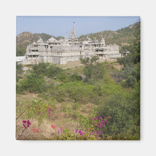 Ranakpur Jain Temple, Ranakpur, Rajasthan, India Magneet (Voorkant)