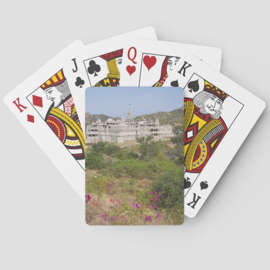 Ranakpur Jain Temple, Ranakpur, Rajasthan, India Speelkaarten (Achterkant)