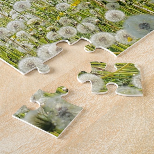 Ranch Boerderij Dandelion Field Legpuzzel (Zijkant)