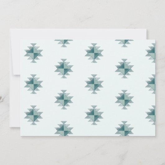 Ranch Bruiloft met foto Opslaan De Datum Uitnodigi Kaart (Achterkant)