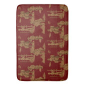 Ranch Cowboys Horse Calf Fence Badmat (Voorkant Verticaal)