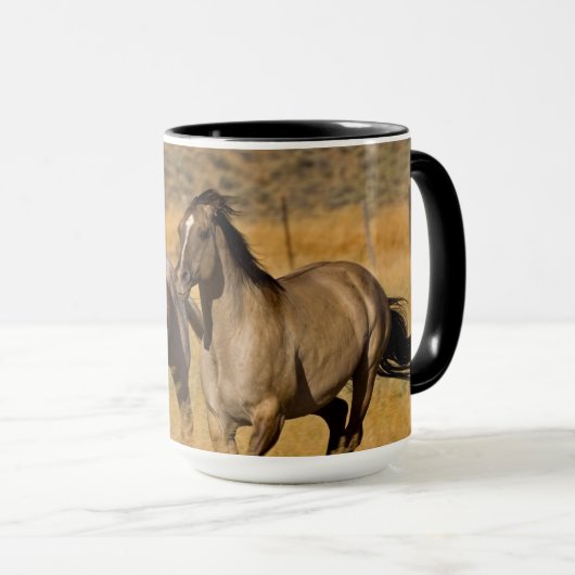 Ranch die woont bij de Ponderosa Ranch Mok (Voorkant rechts)