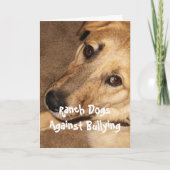 Ranch Dogs tegen pesten - Cowboy Ouderschap Kaart (Voorkant)