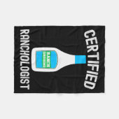 Ranch Dressing Gift Funny Ranch Dressing Sauce Hum Fleece Deken (Voorkant (Horizontaal))