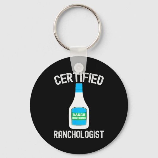 Ranch Dressing Gift Funny Ranch Dressing Sauce Hum Sleutelhanger (Voorkant)