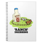 Ranch Dressing Grappig Voedsel Pun  Notitieboek (Voorkant)