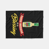 Ranch dressing is een zegen grappige favoriete ete fleece deken (Voorkant (Horizontaal))