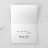 Ranch Dressing kerst Kaart (Binnen)