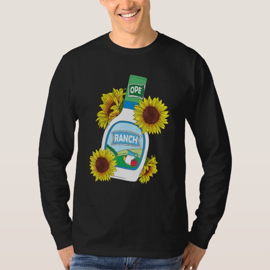 Ranch Dressing Ranch Foodie Salad Saucey T-shirt (Voorkant)