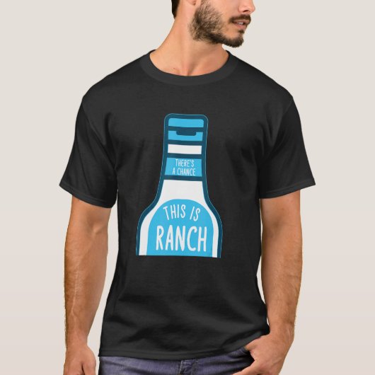 Ranch Dressing Ranch Salad Dressing Halloween Cond T-shirt (Voorkant)