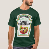 Ranch Green Salad Dressing Group Condiment T-shirt (Voorkant)