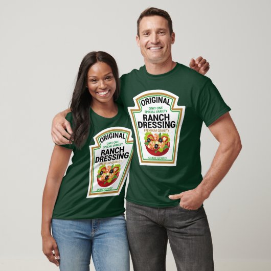 Ranch Green Salad Dressing Group Condiment T-shirt (Unisex)