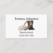Ranch Hand Visitekaartje (Voorkant)