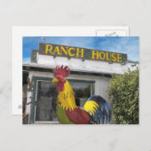 Ranch House Briefkaart (Voorkant / Achterkant)