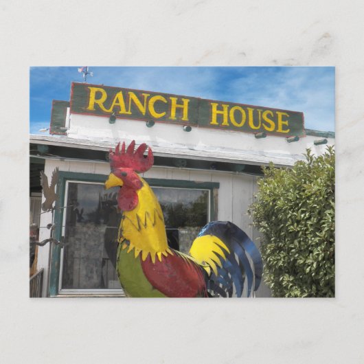 Ranch House Briefkaart (Voorkant)