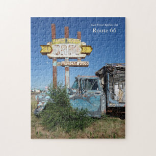 Ranch House Cafe Sign on Route 66 Legpuzzel