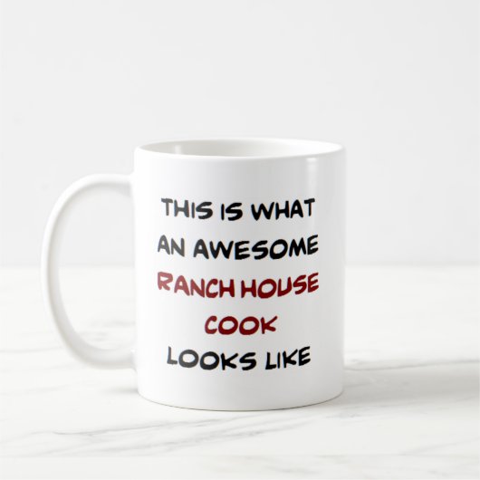 ranch house cook, geweldige koffiemok (Links)