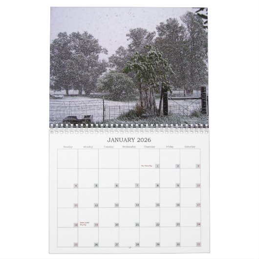 Ranch Landscapes Kalender (Jan 2026)