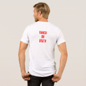 ranch of dood Tri-Blend shirt (Achterkant volledig)