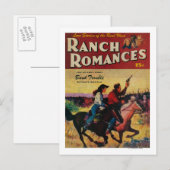 Ranch Romancen Magazine Hoesje Briefkaart (Voorkant / Achterkant)