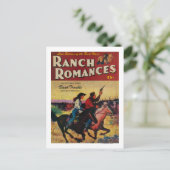 Ranch Romancen Magazine Hoesje Briefkaart (Staand voorkant)