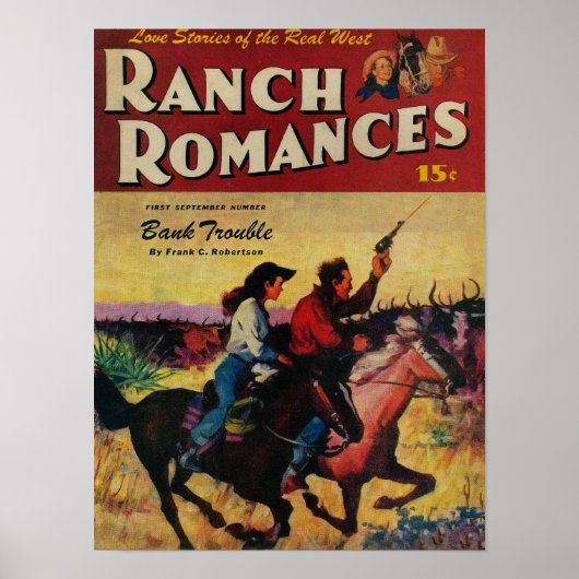 Ranch Romancen Magazine Hoesje Poster (Voorkant)