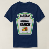 Ranch Sauce Green Salad Dressing Halloween Costume T-shirt (Design voorkant)