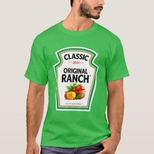 Ranch Sauce Green Salad Dressing Halloween Costume T-shirt