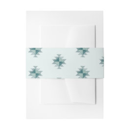 Ranch stijl buikbanden uitnodigingen wikkel