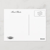 RANCH UITZICHT VAN SHASTA BRIEFKAART (Achterkant)