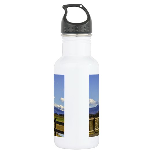 RANCH UITZICHT VAN SHASTA WATERFLES (Achterkant)