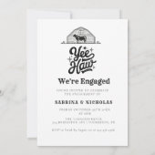 Ranch Western Country Cowboy verloving Kaart (Achterkant)