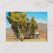 Ranch Windmill, Carson, Nevada door Maynard Dixon Informatiekaartje (Voorkant)