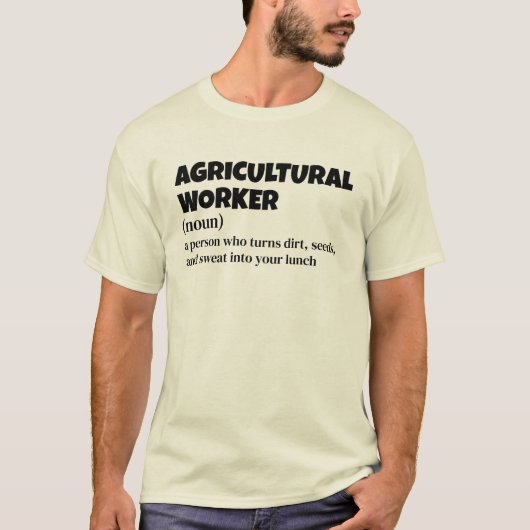 Ranch Worker - Grappige definitie T-shirt (Voorkant)