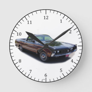 Ranchero clock ronde klok