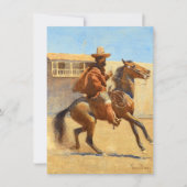 Ranchero of Old California door Maynard Dixon Bedankkaart (Voorkant)