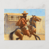 Ranchero of Old California door Maynard Dixon Briefkaart (Voorkant)