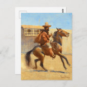 Ranchero of Old California door Maynard Dixon Briefkaart (Voorkant / Achterkant)