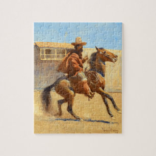 Ranchero of Old California door Maynard Dixon Legpuzzel