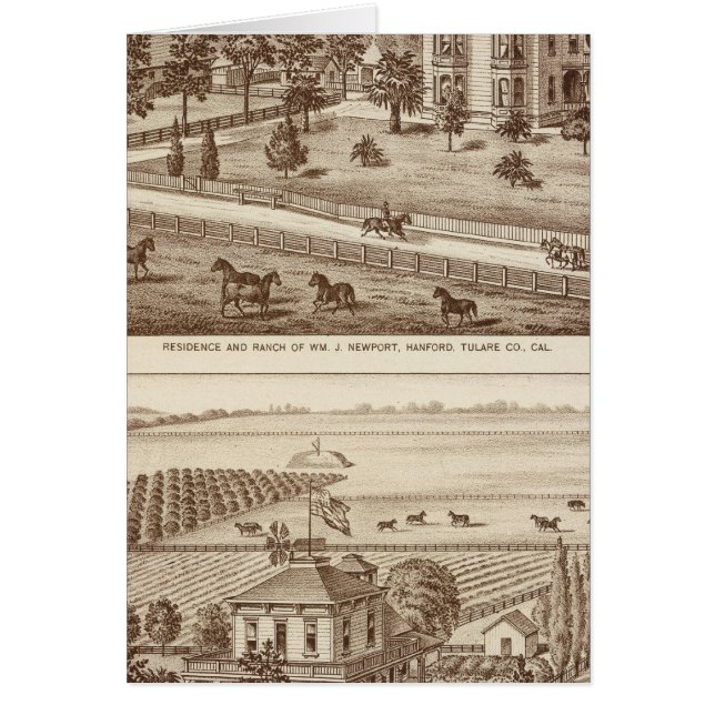 Ranches, Hanford, Cal (Voorkant)