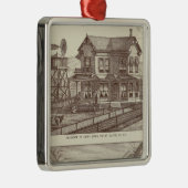 Ranches, Poplar, Cal Metalen Ornament (Rechts)