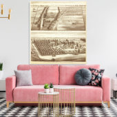 Ranches, Tulare Co., Cal 2 Canvas Afdruk (Insitu (Woonkamer))
