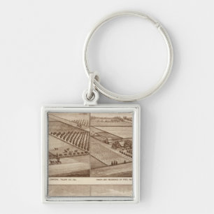 Ranches, Tulare Co., Cal 2 Sleutelhanger