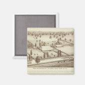 Ranches, Visalia, Cal Magneet (Voorkant / Achterkant)