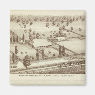 Ranches, Visalia, Cal Magneet
